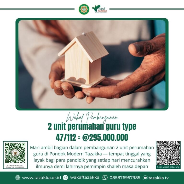 2 Unit perumahan guru